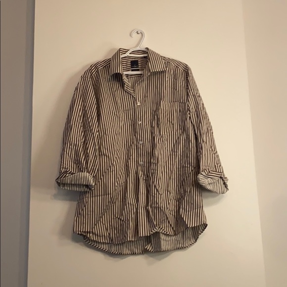 striped button down - Picture 1 of 1